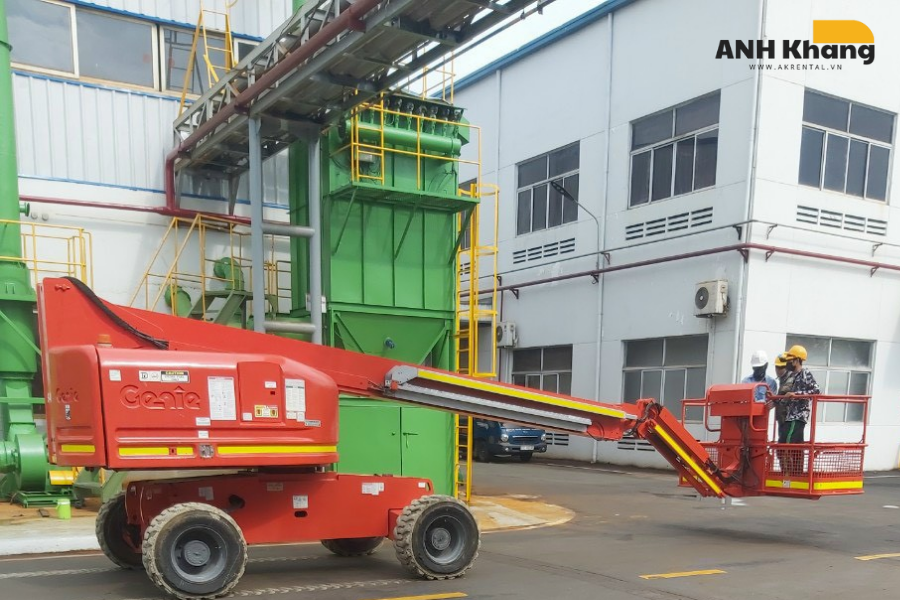 Các ưu điểm của xe nâng người