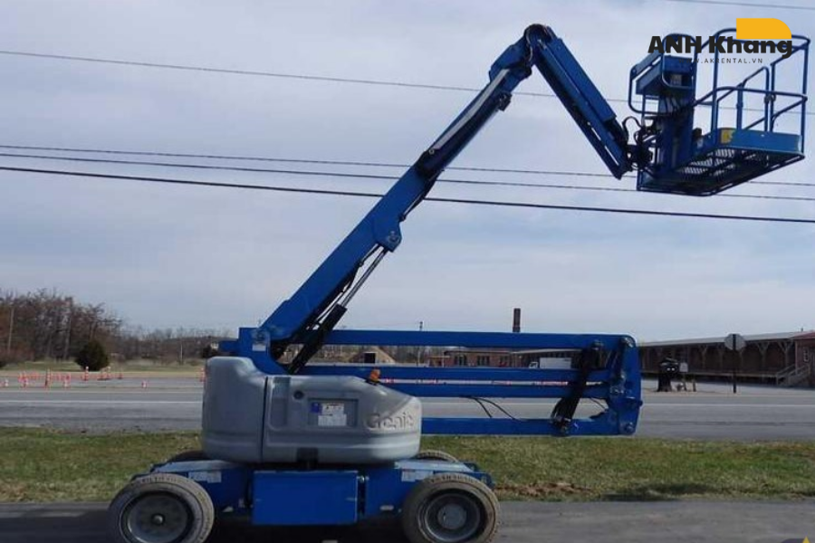 xe nâng boom lift điện