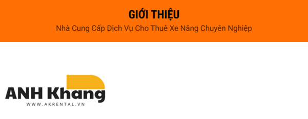 Anh Khang - Dịch vụ thuê xe nâng người 10m