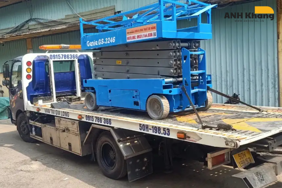 Cho thuê xe nâng tại AK Rental