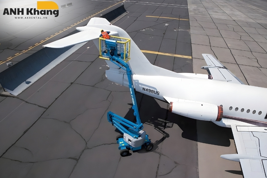 ak rental la don vi cung cap xe boom lift chat luong cao va uy tin địa chỉ mua xe nâng boom lift