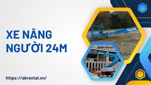 Xe nâng người 24m