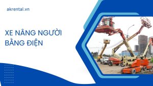 Xe nâng người bằng điện