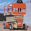 xe nâng người JLG cắt kéo
