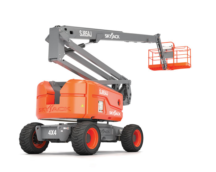 xe nang nguoi boom lift