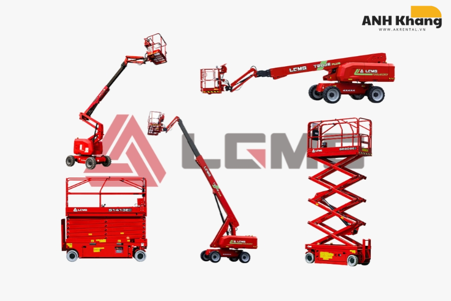 xe nâng người LGMG Trung