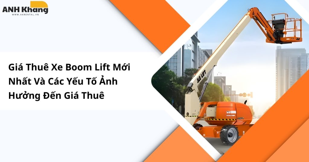 giá thuê xe boom lift
