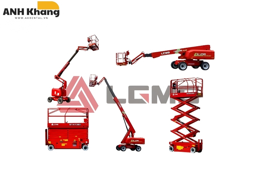 xe nang nguoi lgmg gia canh tranh dat chuan quoc te xe nâng người LGMG Trung