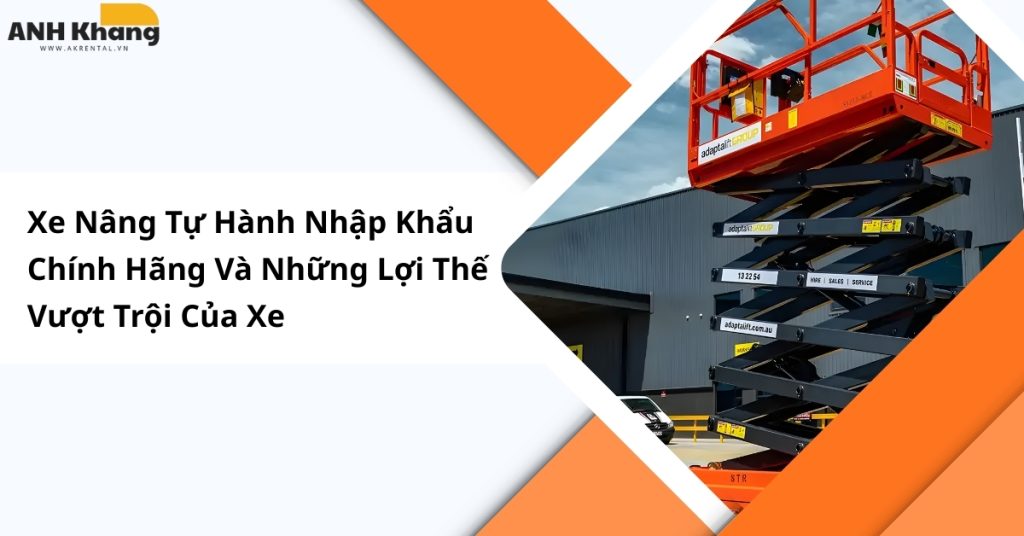xe nâng tự hành