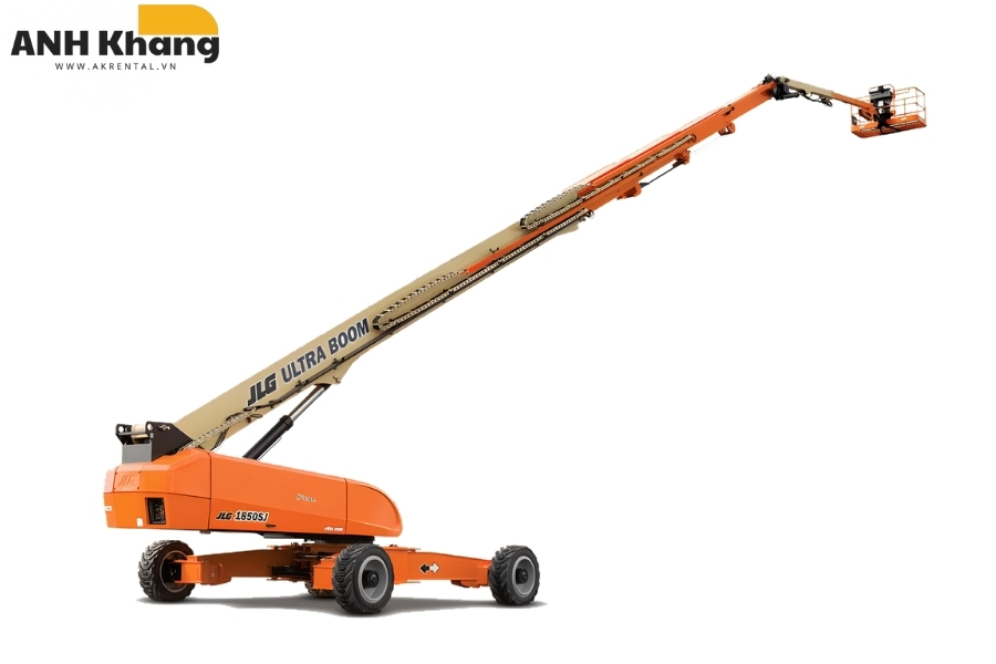 xe thang nang tu hanh di chuyen giup nang cao hieu qua cong viec tren cao Xe thang nâng tự hành linh hoạt