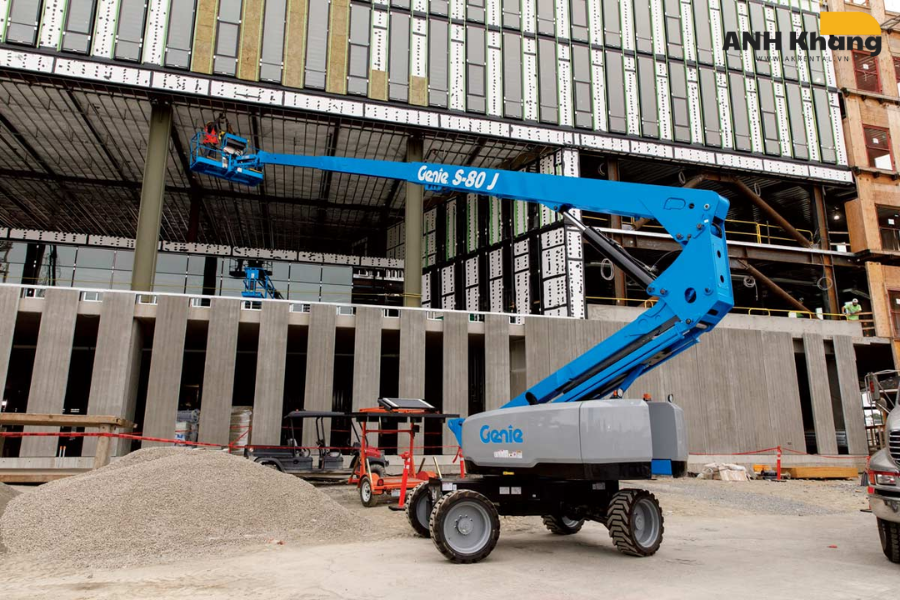 Xe nâng dầu boomlift ưu điểm