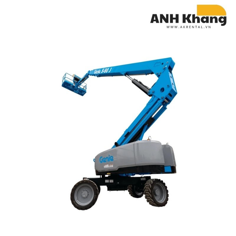 cho thue xe nang genie s 80 j