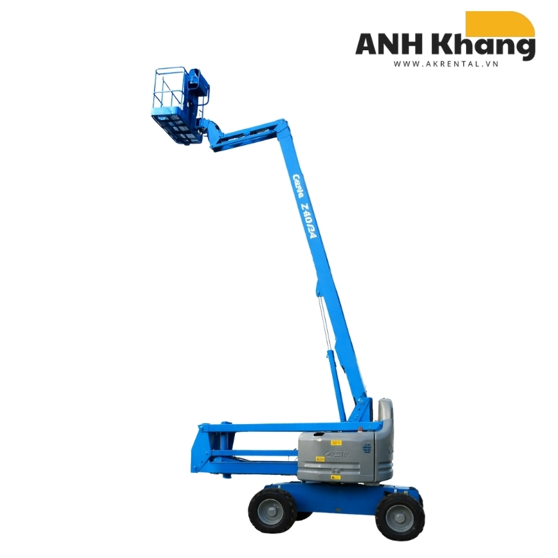 xe nang boom cong trinh