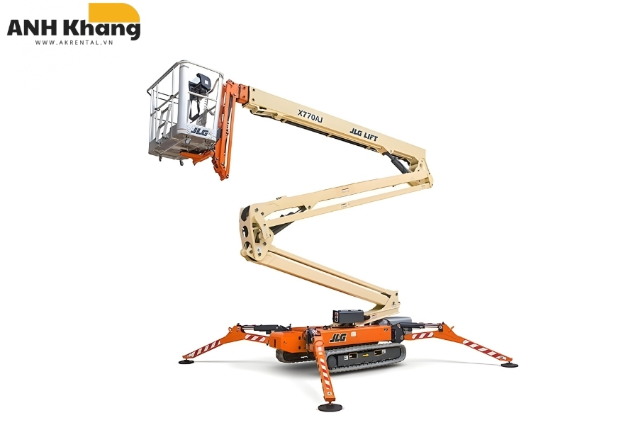 xe nang chan nhen jlg 22m dang can z gap khuc Xe nâng cần Z gấp khúc