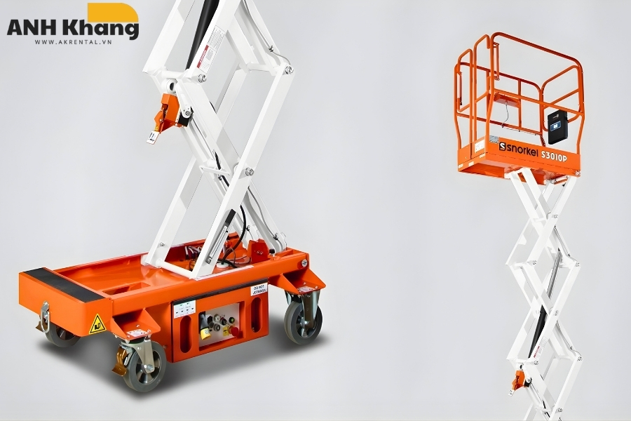 xe nang nguoi snorkel chuyen dung chat luong Xe nâng người Snorkel hiệu quả