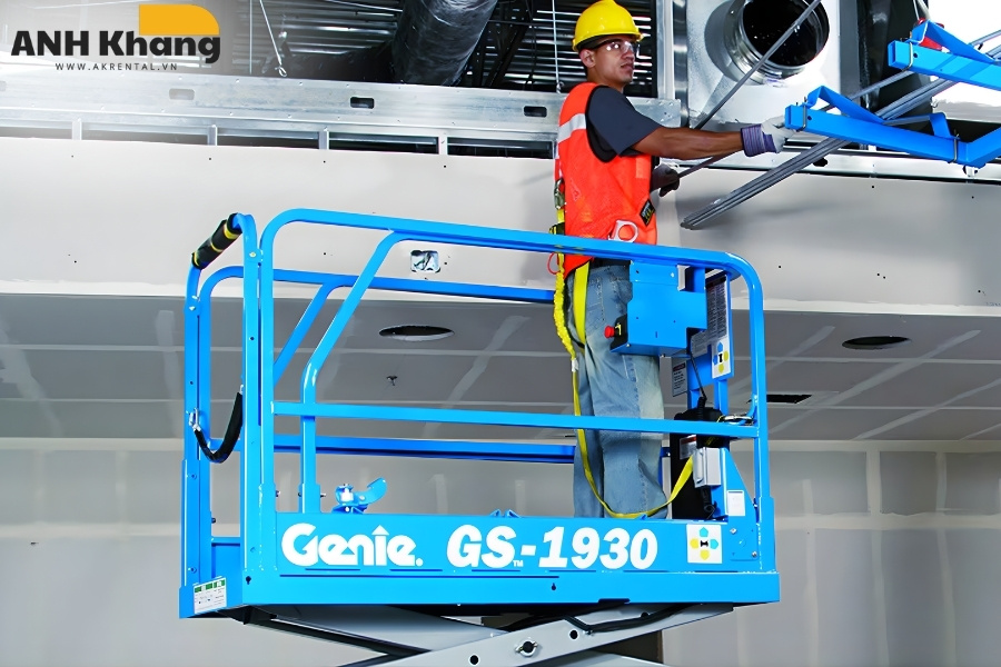 xe nang cat keo thiet ke toi uu dam bao an toan trong qua trinh su dung Scissor Lift thiết kế tối ưu